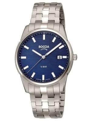 BOCCIA Herren - Armbanduhr Sport 3686-02